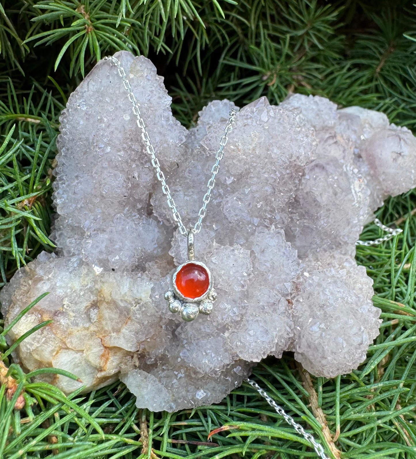 Carnelian necklace