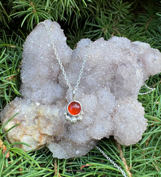 Carnelian necklace