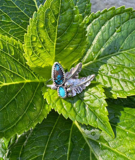 Turquoise statement ring