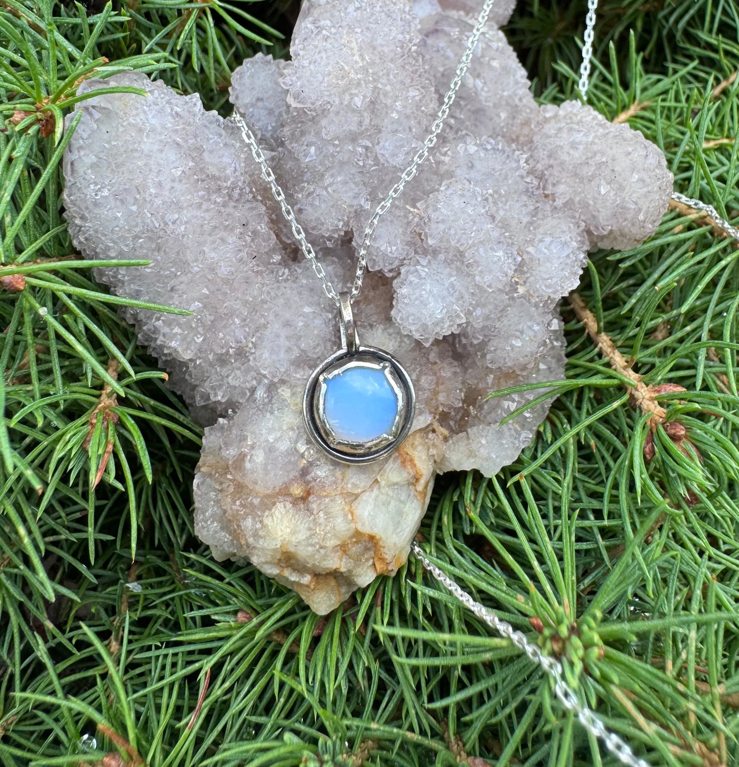 Opal necklace