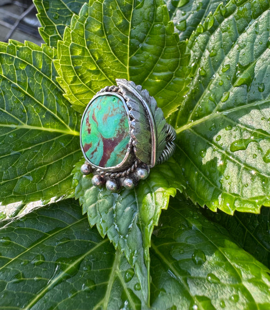 Carico lake turquoise ring